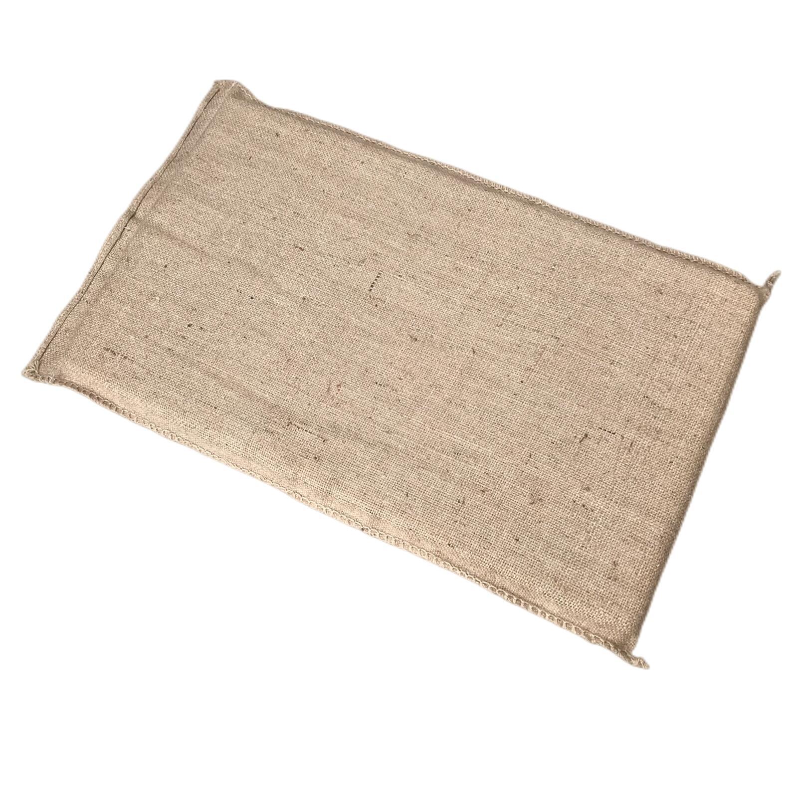 YES4PETS Mini Hessian Pet Dog Puppy Bed Mat Pad House Kennel Cushion With Foam 70x54x4 cm - DogsDomain.com.au