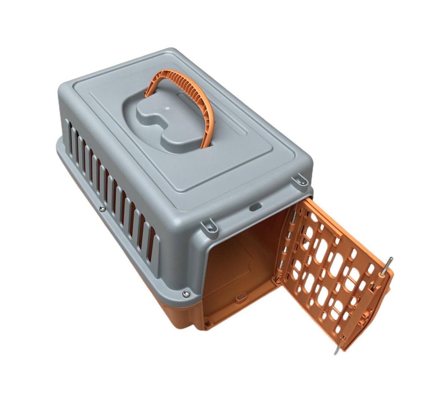 YES4PETS Small Dog Cat Rabbit Crate Pet Guinea Pig Carrier Kitten Cage Orange - DogsDomain.com.au