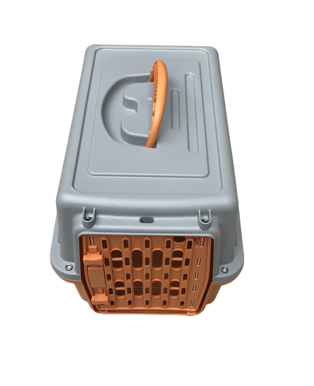 YES4PETS Small Dog Cat Rabbit Crate Pet Guinea Pig Carrier Kitten Cage Orange - DogsDomain.com.au