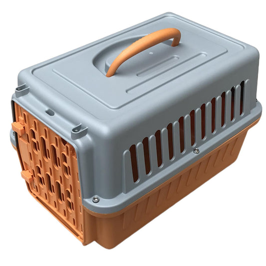 YES4PETS Small Dog Cat Rabbit Crate Pet Guinea Pig Carrier Kitten Cage Orange - DogsDomain.com.au